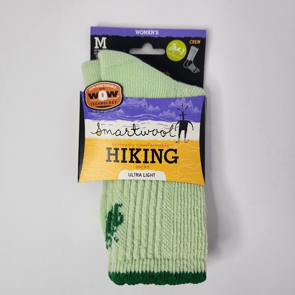 Smartwool Women's Light Green Hiking Socks - Picture 1 of 4